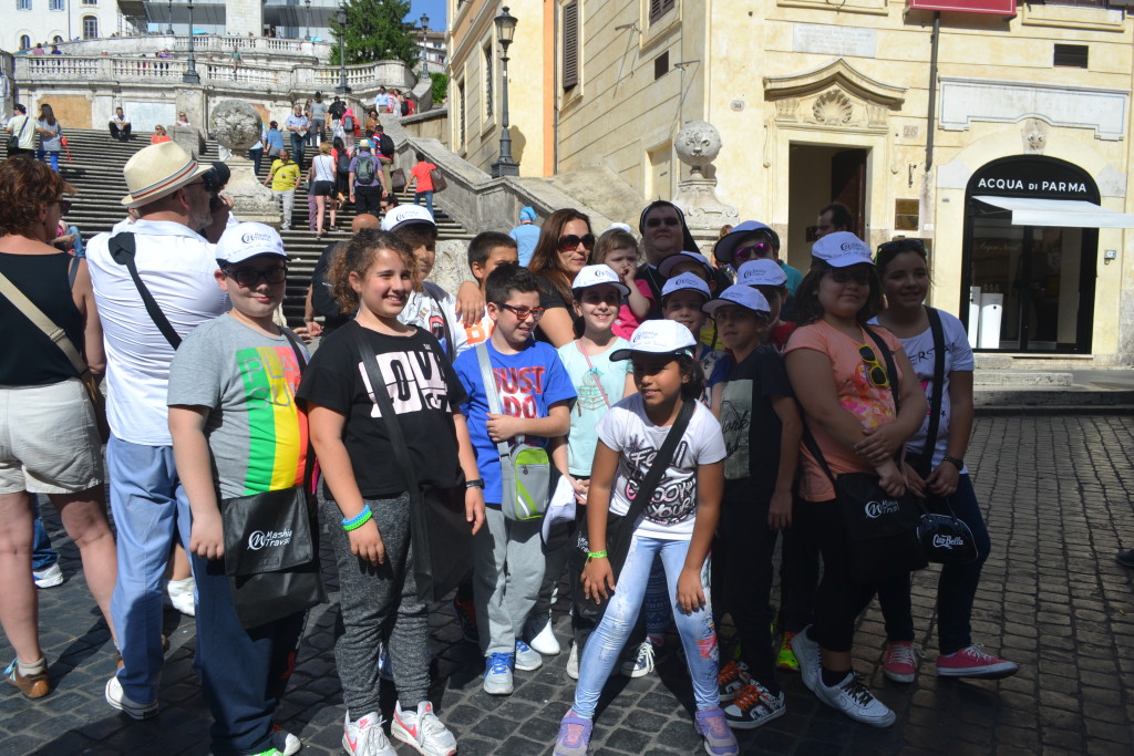 In Piazza di Spagna e Trinità dei Monti