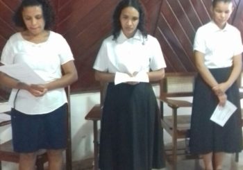 Beginning of Postulancy and Novitiate in Brazil