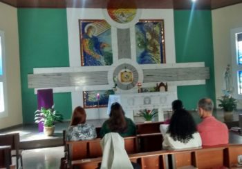 Moment of spirituality for our teachers in Brazil